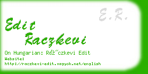 edit raczkevi business card